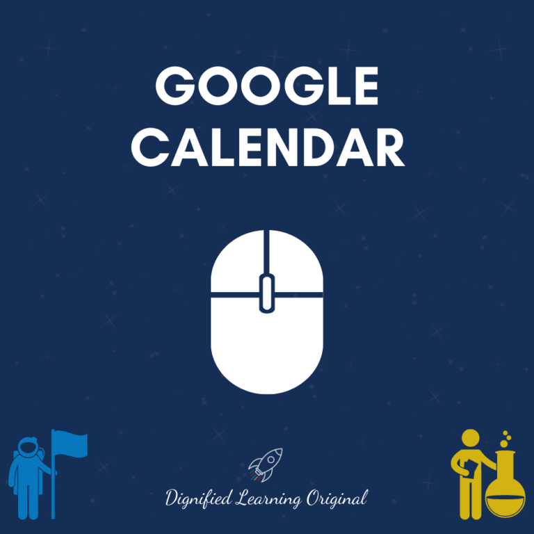 Google Calendar Dignified Learning